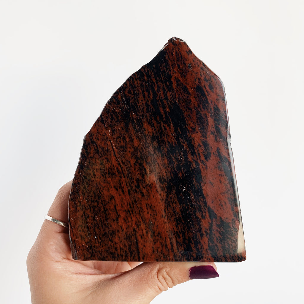Standing Mahogany Obsidian