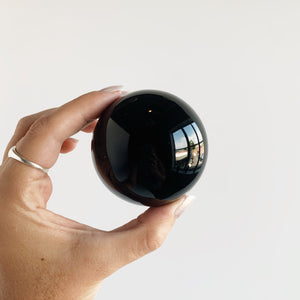 Small Obsidian sphere