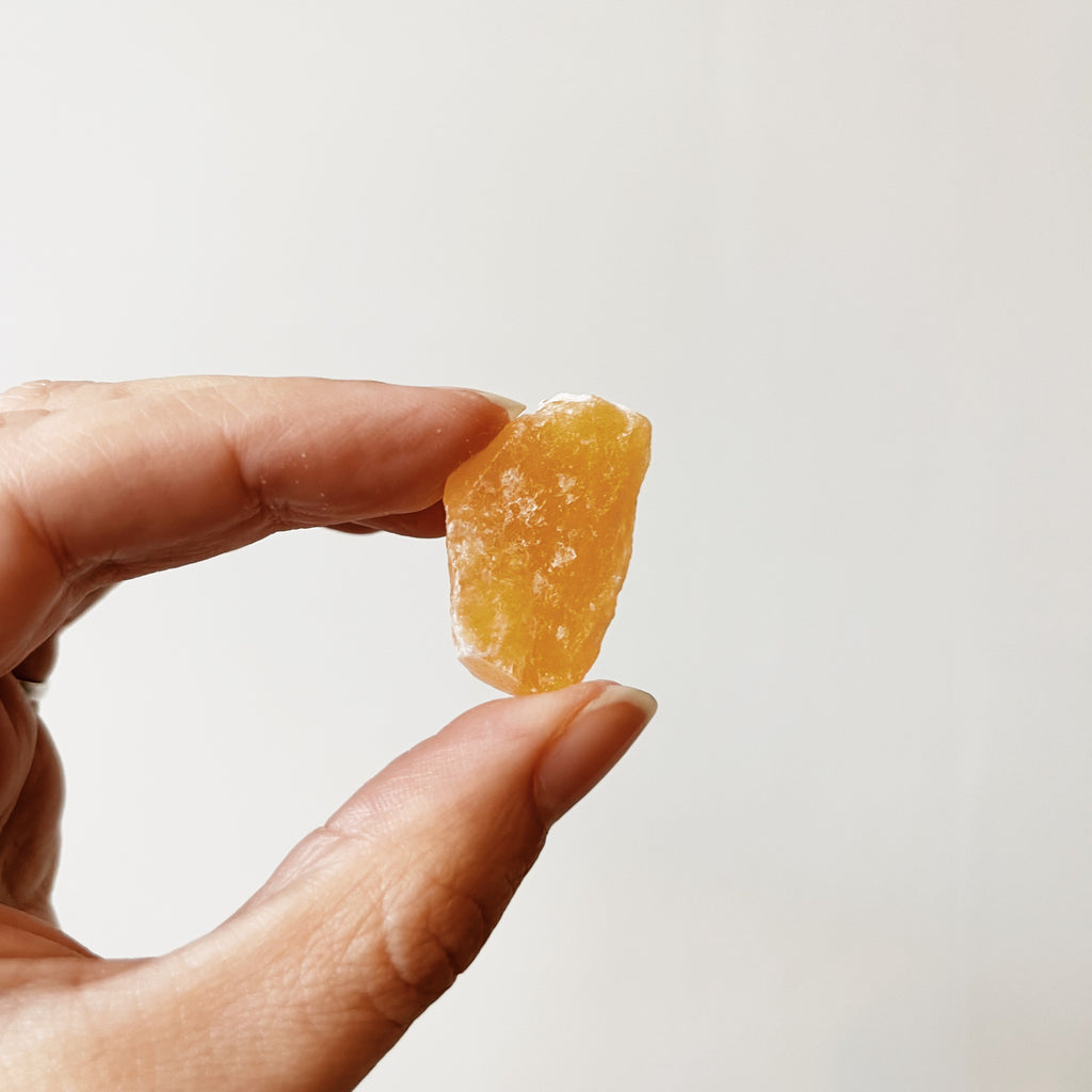 Orange Calcite Chunk