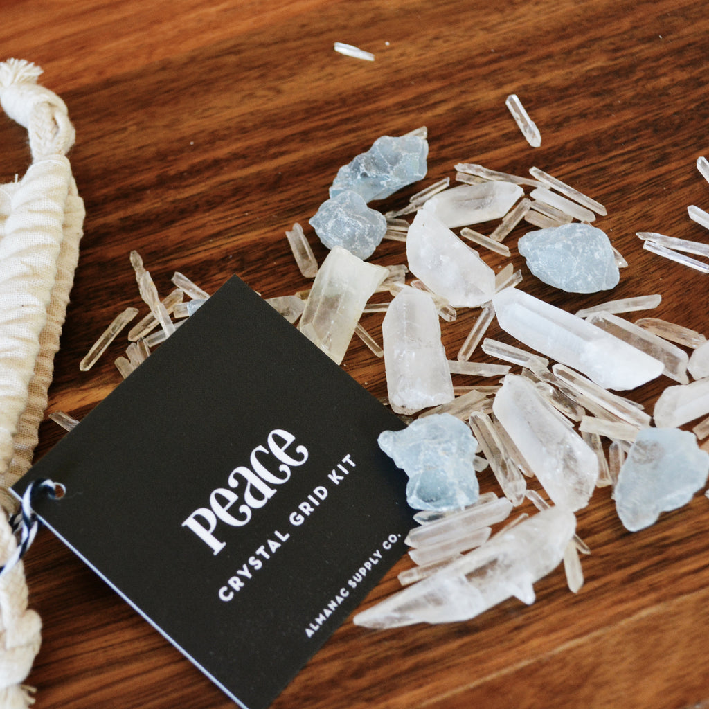Peace Crystal Grid Kit