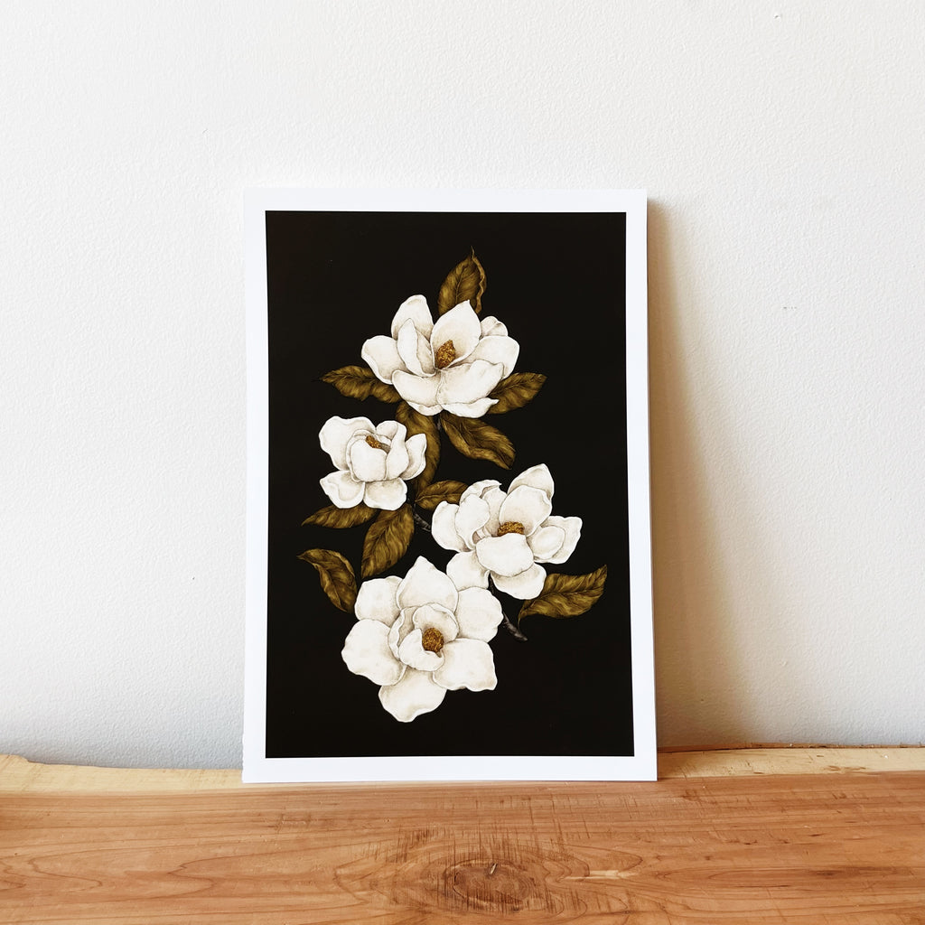 Magnolias Art Print