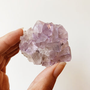 Single Purple Fluorite specimen