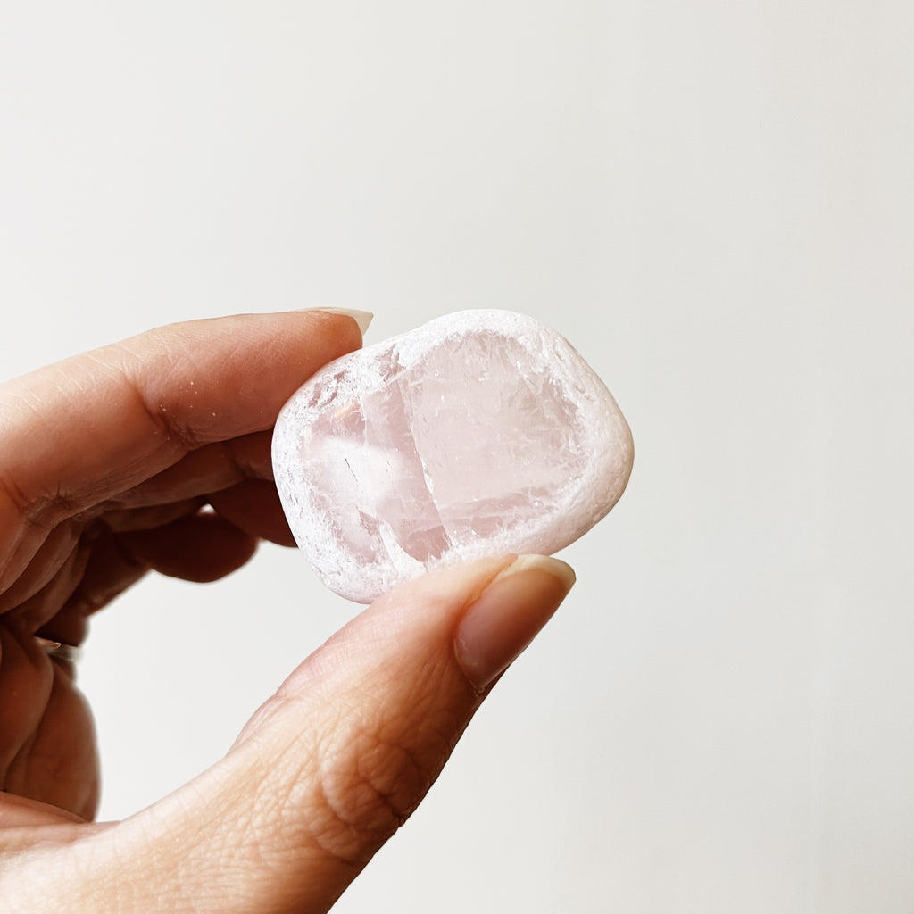Rose Quartz seer stone
