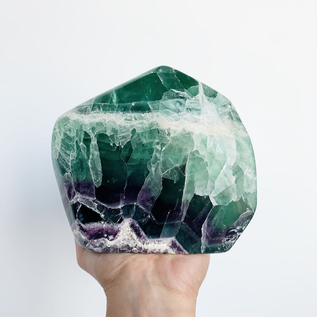 Rainbow Fluorite freeform