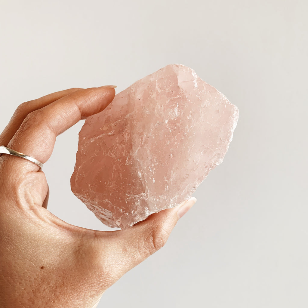 Rose Quartz Chunk