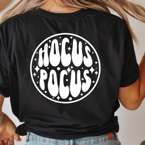 Black Hocus Pocus t-shirt with crystal ball