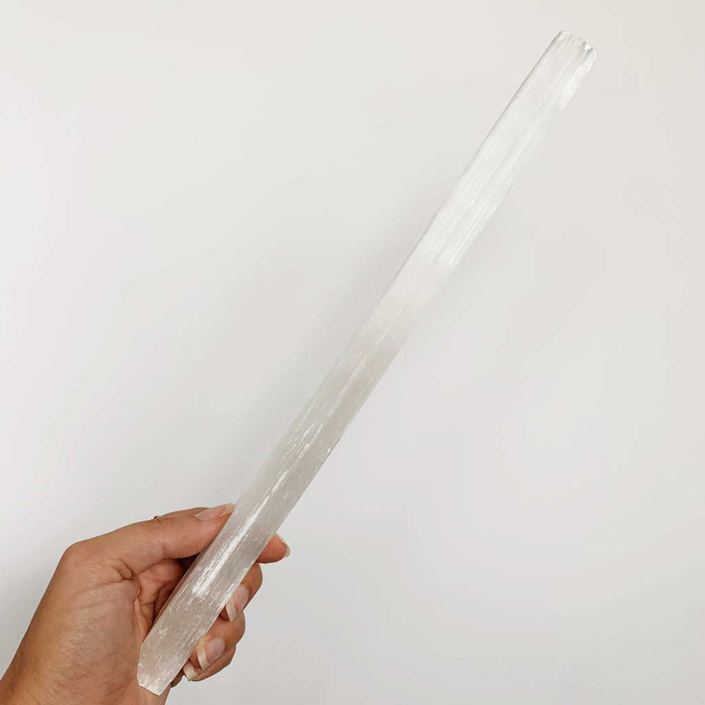 Selenite Wand