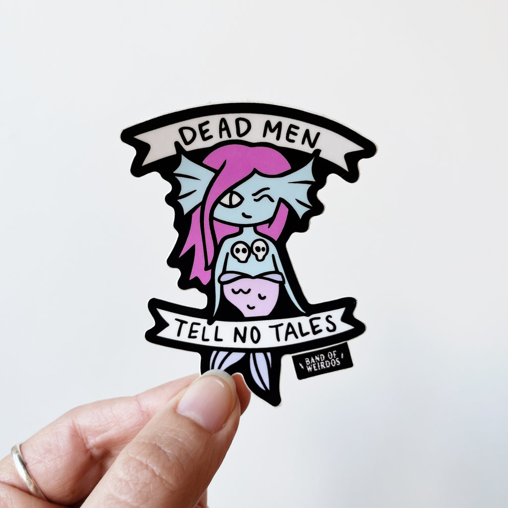 Dead Men Mermaid Sticker - Vinyl Stickers - Nature Store – Almanac ...