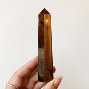 Six-sided Tiger Eye Tower