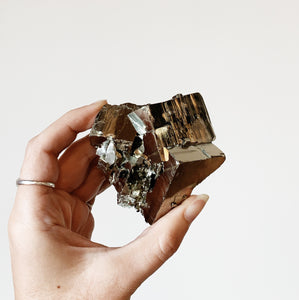 Cubic Pyrite specimen
